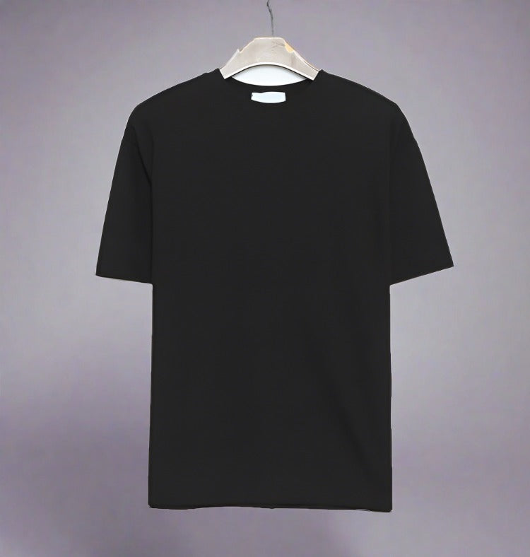 Men's Solid Casual Oversized T-Shirt