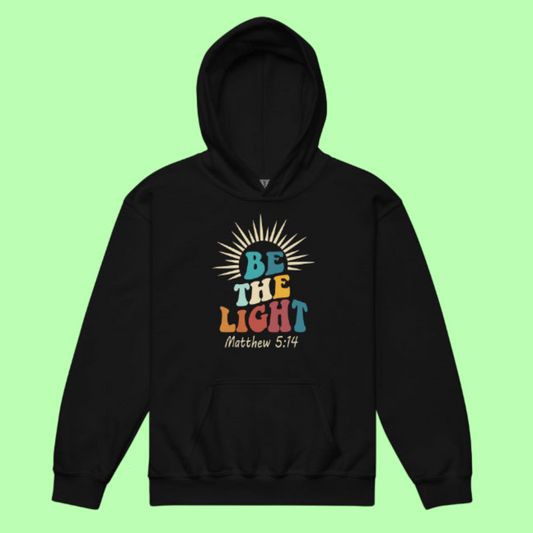 Be The Light Printed Oversized Hoodie