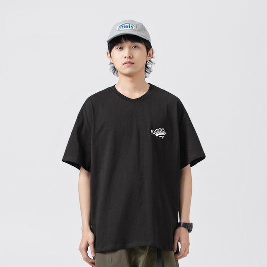 Mountain Camp Solid Oversized T-Shirt frontside 1