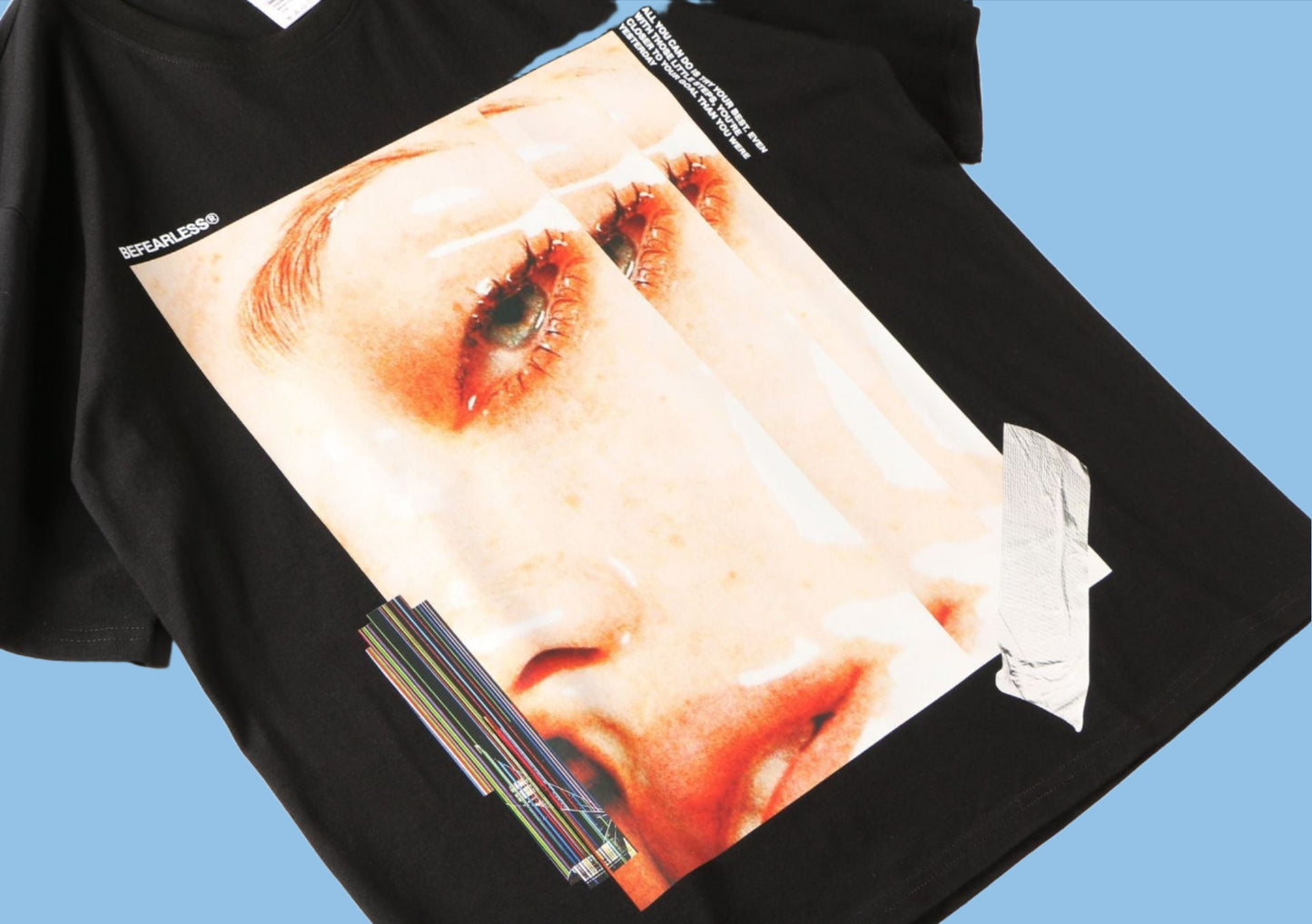 Men's Beautiful Girl Printed Oversized T-Shirt print