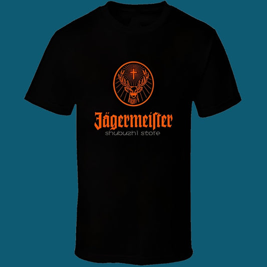 Men's Jägermeister Printed Casual T-Shirt
