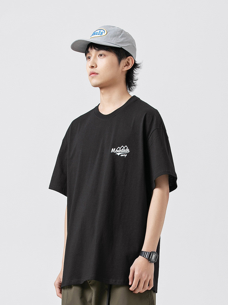 Mountain Camp Solid Oversized T-Shirt frontside 2