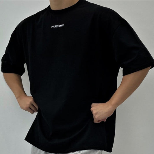 Sports Solid Oversized T-Shirt For Mens