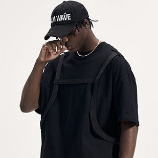 Hip-hop Hipster Oversized T-Shirt for Mens with men