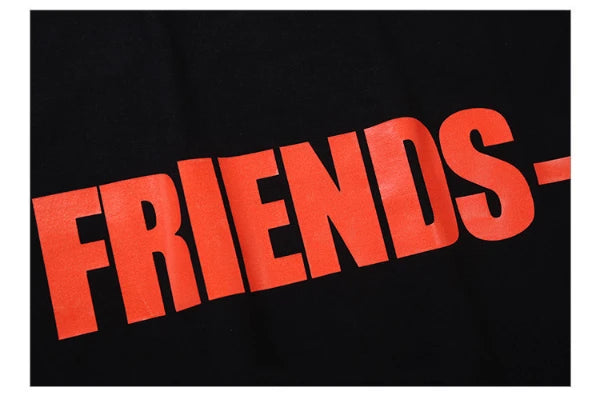 Mens Friends-A Printed Oversized T-Shirt [black graphic tees, custom t shirts, graphic tees, custom tee shirts, t shirt outlet and oversized t shirt] frontside print