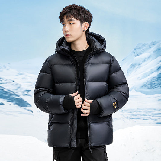 Winter Special Solid Bomber Jacket for Men's opened