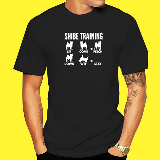 Shibe Training Printed Oversized T-Shirt Men