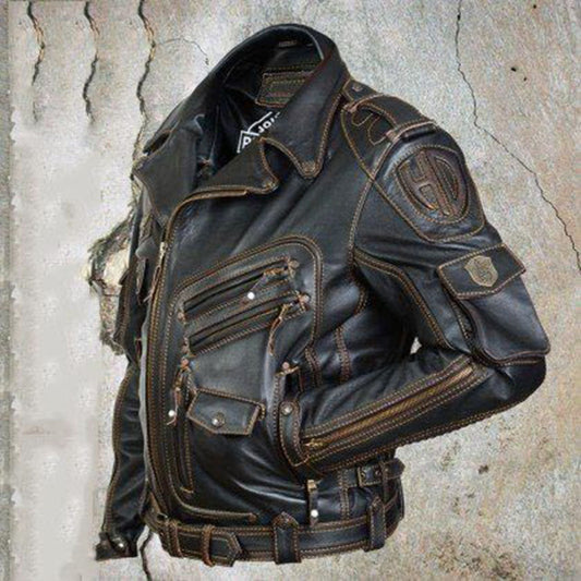 Men's Retro Vibe Leather Jacket