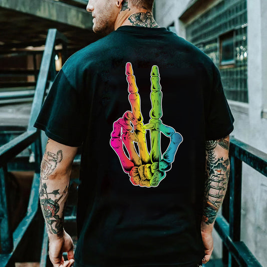 Street Hip-hop Printed Oversized T-Shirt