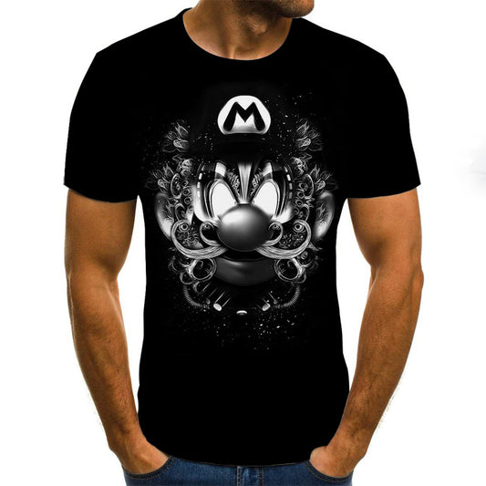 Mario Printed Slim Fit T-Shirt