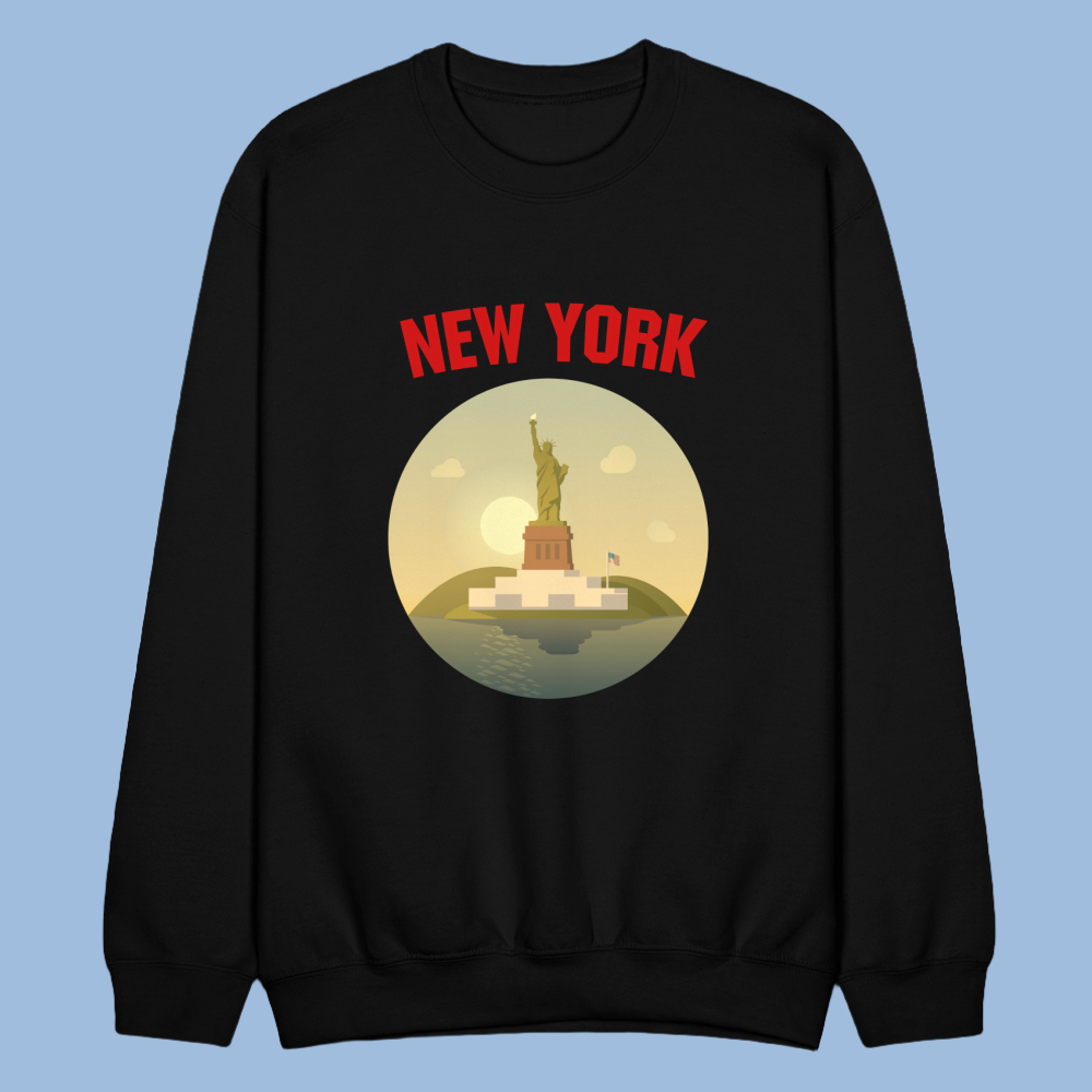 Men's New York Printed Sweatshirt product 2