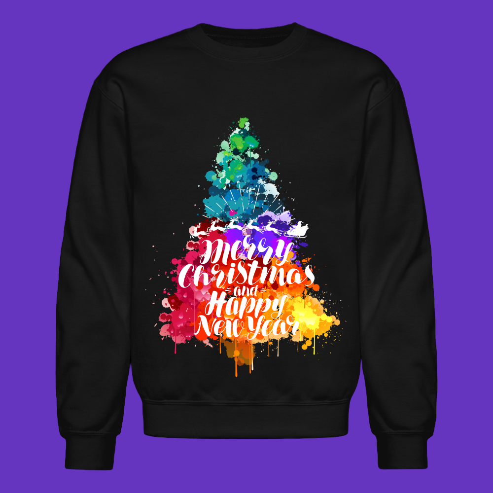 Merry Christmas Printed Oversized Sweatshirt frontside 2